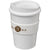 Branded Promotional AMERICANO¬Æ MEDIO 300 ML TUMBLER with Grip in White Solid Travel Mug From Concept Incentives.