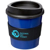 Branded Promotional AMERICANO¬Æ PRIMO 250 ML TUMBLER with Grip in Blue-black Solid Travel Mug From Concept Incentives.