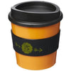 Branded Promotional AMERICANO¬Æ PRIMO 250 ML TUMBLER with Grip in Orange-black Solid Travel Mug From Concept Incentives.