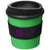 Branded Promotional AMERICANO¬Æ PRIMO 250 ML TUMBLER with Grip in Green-black Solid Travel Mug From Concept Incentives.