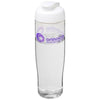 H2O TEMPO 700 ML FLIP LID SPORTS BOTTLE in Clear Transparent