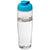 Branded Promotional H2O TEMPO 700 ML FLIP LID SPORTS BOTTLE in Transparent-aqua Blue Sports Drink Bottle From Concept Incentives.