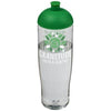 H2O TEMPO 700 ML DOME LID SPORTS BOTTLE in Clear Transparent