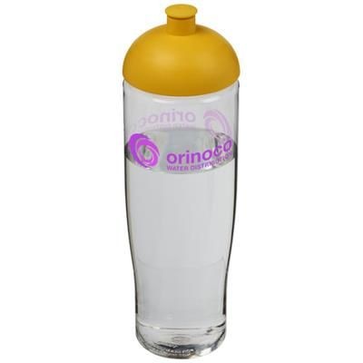 H2O TEMPO 700 ML DOME LID SPORTS BOTTLE in Clear Transparent