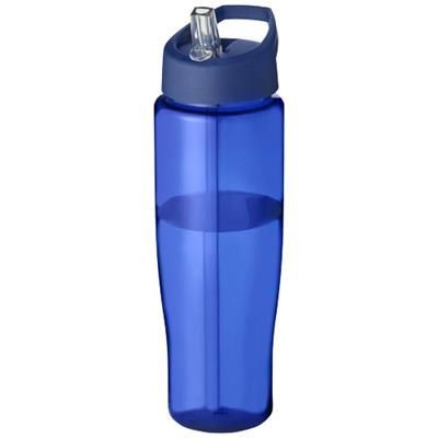 Branded Promotional H2O TEMPO 700 ML SPOUT LID SPORTS BOTTLE in Blue  From Concept Incentives.