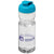 Branded Promotional H2O BASE¬Æ 650 ML FLIP LID SPORTS BOTTLE in Transparent-aqua Blue Sports Drink Bottle From Concept Incentives.