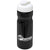 Branded Promotional H2O BASE¬Æ 650 ML FLIP LID SPORTS BOTTLE in Black Solid-white Solid Sports Drink Bottle From Concept Incentives.