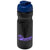 Branded Promotional H2O BASE¬Æ 650 ML FLIP LID SPORTS BOTTLE in Black Solid-blue Sports Drink Bottle From Concept Incentives.