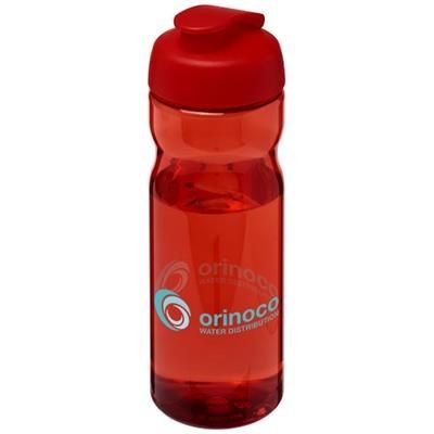 Branded Promotional H2O BASE¬Æ 650 ML FLIP LID SPORTS BOTTLE in Red Sports Drink Bottle From Concept Incentives.