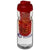 Branded Promotional H2O BASE 650 ML FLIP LID SPORTS BOTTLE & INFUSER in Transparent-red Sports Drink Bottle From Concept Incentives.