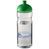 Branded Promotional H2O BASE¬Æ 650 ML DOME LID SPORTS BOTTLE in Transparent-green Sports Drink Bottle From Concept Incentives.