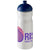 Branded Promotional H2O BASE 650 ML DOME LID SPORTS BOTTLE in White Solid-blue Sports Drink Bottle From Concept Incentives.
