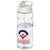 Branded Promotional H2O BASE¬Æ 650 ML SPOUT LID SPORTS BOTTLE in Transparent-white Solid Sports Drink Bottle From Concept Incentives.