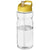 Branded Promotional H2O BASE 650 ML SPOUT LID SPORTS BOTTLE in Transparent-yellow  From Concept Incentives.