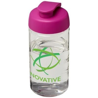 H2O BOP 500 ML FLIP LID SPORTS BOTTLE in Transparent