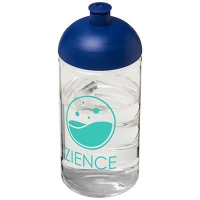 Branded Promotional H2O BOP¬Æ 500 ML DOME LID BOTTLE in Transparent-blue Sports Drink Bottle From Concept Incentives.