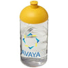 Branded Promotional H2O BOP¬Æ 500 ML DOME LID BOTTLE in Transparent-yellow Sports Drink Bottle From Concept Incentives.