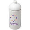 Branded Promotional H2O BOP¬Æ 500 ML DOME LID BOTTLE in White Solid Sports Drink Bottle From Concept Incentives.