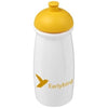 H2O PULSE 600 ML DOME LID SPORTS BOTTLE in White