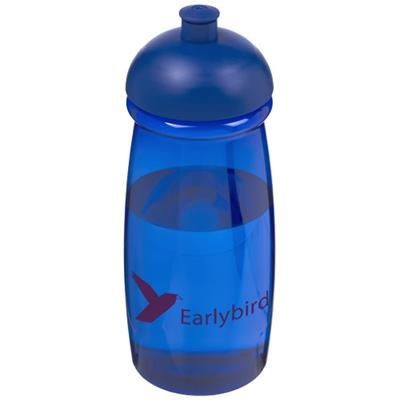 Branded Promotional H2O PULSE 600 ML DOME LID SPORTS BOTTLE in Blue Sports Drink Bottle From Concept Incentives.