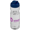 Branded Promotional H2O BASE TRITAN 650 ML FLIP LID SPORTS BOTTLE in Transparent-blue Sports Drink Bottle From Concept Incentives.