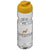 Branded Promotional H2O BASE TRITAN 650 ML FLIP LID SPORTS BOTTLE in Transparent-yellow Sports Drink Bottle From Concept Incentives.