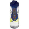 Branded Promotional H2O BASE TRITAN 650 ML FLIP LID BOTTLE & INFUSER in Transparent-blue Sports Drink Bottle From Concept Incentives.