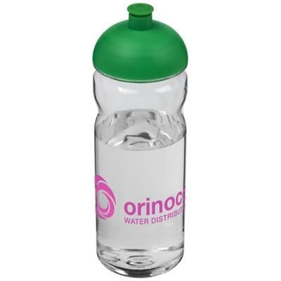 Branded Promotional H2O BASE TRITAN 650 ML DOME LID SPORTS BOTTLE in Transparent-green Sports Drink Bottle From Concept Incentives.