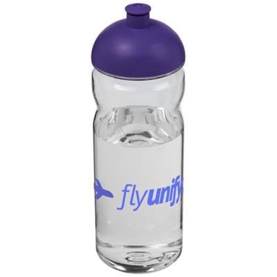Branded Promotional H2O BASE TRITAN 650 ML DOME LID SPORTS BOTTLE in Transparent-purple Sports Drink Bottle From Concept Incentives.