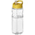 Branded Promotional H2O BASE TRITAN 650 ML SPOUT LID SPORTS BOTTLE in Transparent-yellow  From Concept Incentives.