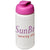 Branded Promotional BASELINE¬Æ PLUS 500 ML FLIP LID SPORTS BOTTLE in White Solid-pink Sports Drink Bottle From Concept Incentives.