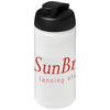 Branded Promotional BASELINE¬Æ PLUS 500 ML FLIP LID SPORTS BOTTLE in Transparent-black Solid Sports Drink Bottle From Concept Incentives.