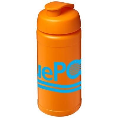 Branded Promotional BASELINE¬Æ PLUS 500 ML FLIP LID SPORTS BOTTLE in Orange Sports Drink Bottle From Concept Incentives.