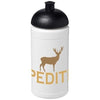 Branded Promotional BASELINE¬Æ PLUS 500 ML DOME LID SPORTS BOTTLE in White Solid-black Solid Sports Drink Bottle From Concept Incentives.