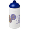 Branded Promotional BASELINE¬Æ PLUS 500 ML DOME LID SPORTS BOTTLE in White Solid-blue Sports Drink Bottle From Concept Incentives.