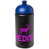 Branded Promotional BASELINE¬Æ PLUS 500 ML DOME LID SPORTS BOTTLE in Black Solid-blue Sports Drink Bottle From Concept Incentives.