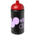 Branded Promotional BASELINE¬Æ PLUS 500 ML DOME LID SPORTS BOTTLE in Black Solid-red Sports Drink Bottle From Concept Incentives.