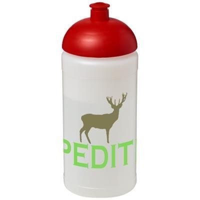 Branded Promotional BASELINE¬Æ PLUS 500 ML DOME LID SPORTS BOTTLE in Transparent-red Sports Drink Bottle From Concept Incentives.