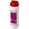 Branded Promotional BASELINE¬Æ PLUS 750 ML FLIP LID SPORTS BOTTLE in White Solid-red Sports Drink Bottle From Concept Incentives.