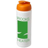 Branded Promotional BASELINE¬Æ PLUS 750 ML FLIP LID SPORTS BOTTLE in White Solid-orange Sports Drink Bottle From Concept Incentives.