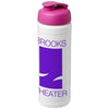 Branded Promotional BASELINE¬Æ PLUS 750 ML FLIP LID SPORTS BOTTLE in White Solid-pink Sports Drink Bottle From Concept Incentives.