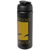 Branded Promotional BASELINE¬Æ PLUS 750 ML FLIP LID SPORTS BOTTLE in Black Solid Sports Drink Bottle From Concept Incentives.