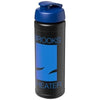 Branded Promotional BASELINE¬Æ PLUS 750 ML FLIP LID SPORTS BOTTLE in Black Solid-blue Sports Drink Bottle From Concept Incentives.