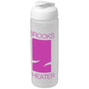 Branded Promotional BASELINE¬Æ PLUS 750 ML FLIP LID SPORTS BOTTLE in Transparent-white Solid Sports Drink Bottle From Concept Incentives.