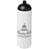 Branded Promotional BASELINE¬Æ PLUS 750 ML DOME LID SPORTS BOTTLE in White Solid-black Solid Sports Drink Bottle From Concept Incentives.