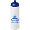 Branded Promotional BASELINE¬Æ PLUS 750 ML DOME LID SPORTS BOTTLE in White Solid-blue Sports Drink Bottle From Concept Incentives.