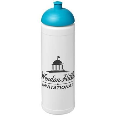 Branded Promotional BASELINE¬Æ PLUS 750 ML DOME LID SPORTS BOTTLE in White Solid-aqua Sports Drink Bottle From Concept Incentives.