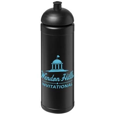 Branded Promotional BASELINE¬Æ PLUS 750 ML DOME LID SPORTS BOTTLE in Black Solid Sports Drink Bottle From Concept Incentives.