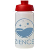 Branded Promotional BASELINE¬Æ PLUS GRIP 500 ML FLIP LID SPORTS BOTTLE in Transparent-red Sports Drink Bottle From Concept Incentives.