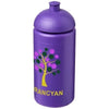 Branded Promotional BASELINE¬Æ PLUS GRIP 500 ML DOME LID SPORTS BOTTLE in Purple Sports Drink Bottle From Concept Incentives.